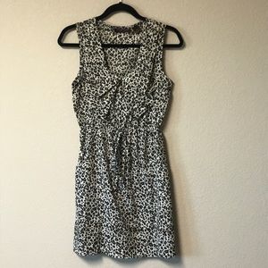 Speed Control Black White Cheetah Dress - Medium